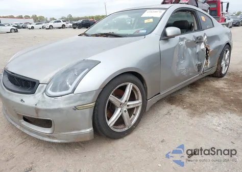 2005 Infiniti G35 from USA, damaged, VIN JNKCV54EX5M418520